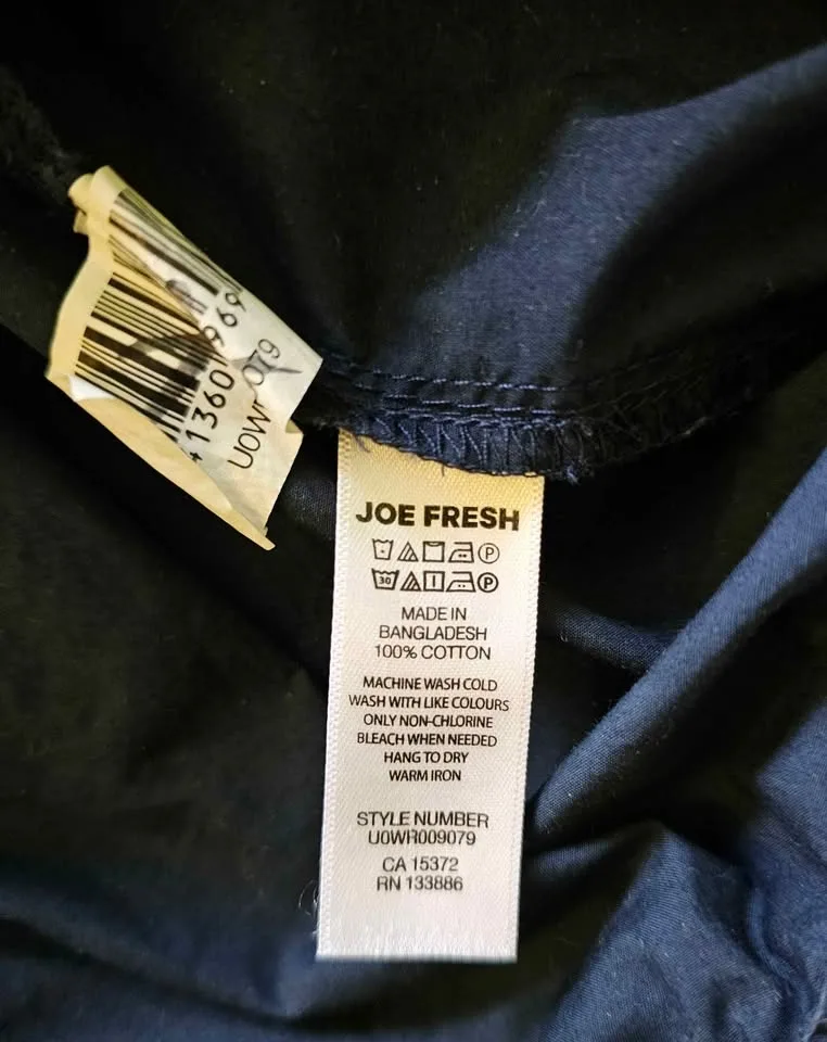 Joe Fresh Women's Black V-Neck Cuffed Short Sleeve Top - XL - photo 4