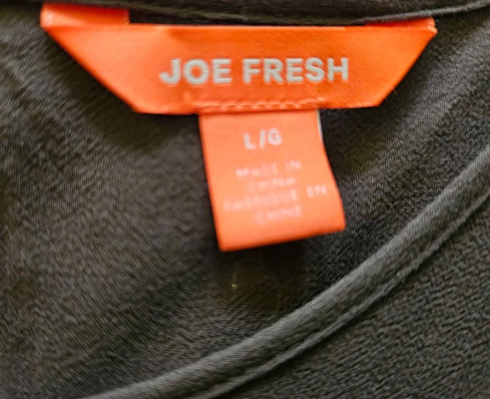 Brand New Joe Fresh Women's Tiered Peplum Long Sleeve Top - Size - photo 3