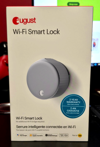 August (Yale) Wi-Fi Smart Lock - NIB (4th Gen)