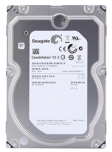 Seagate Constellation ES.3 1000GB 7200 RPM 3.5 inch HDD
