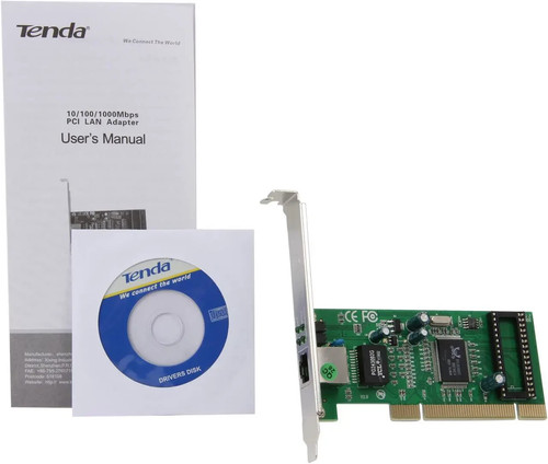 Tenda PCI Gigabit LAN Adapter 10/100/1000Mbps - photo 5