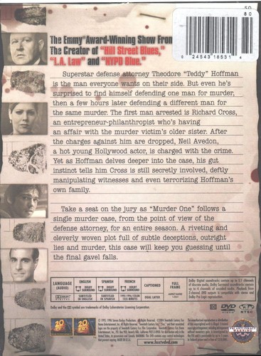 Murder One - The Complete First Season (DVD, 2004) - photo 2