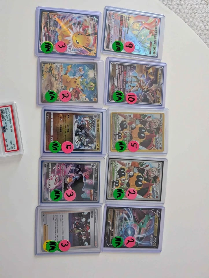 Lots of rare pokemon cards