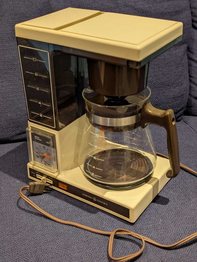 Vintage GE Drip coffee maker
