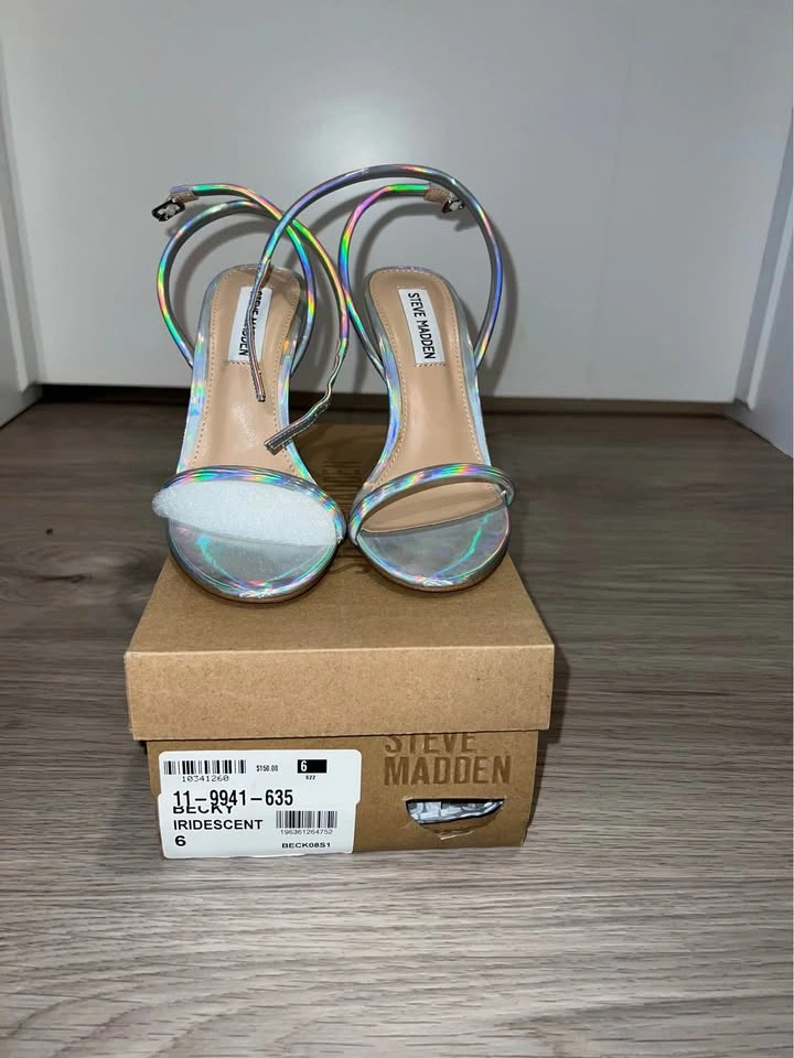 Steve Madden BECKY Iridescent Heels – Size 6 - photo 4