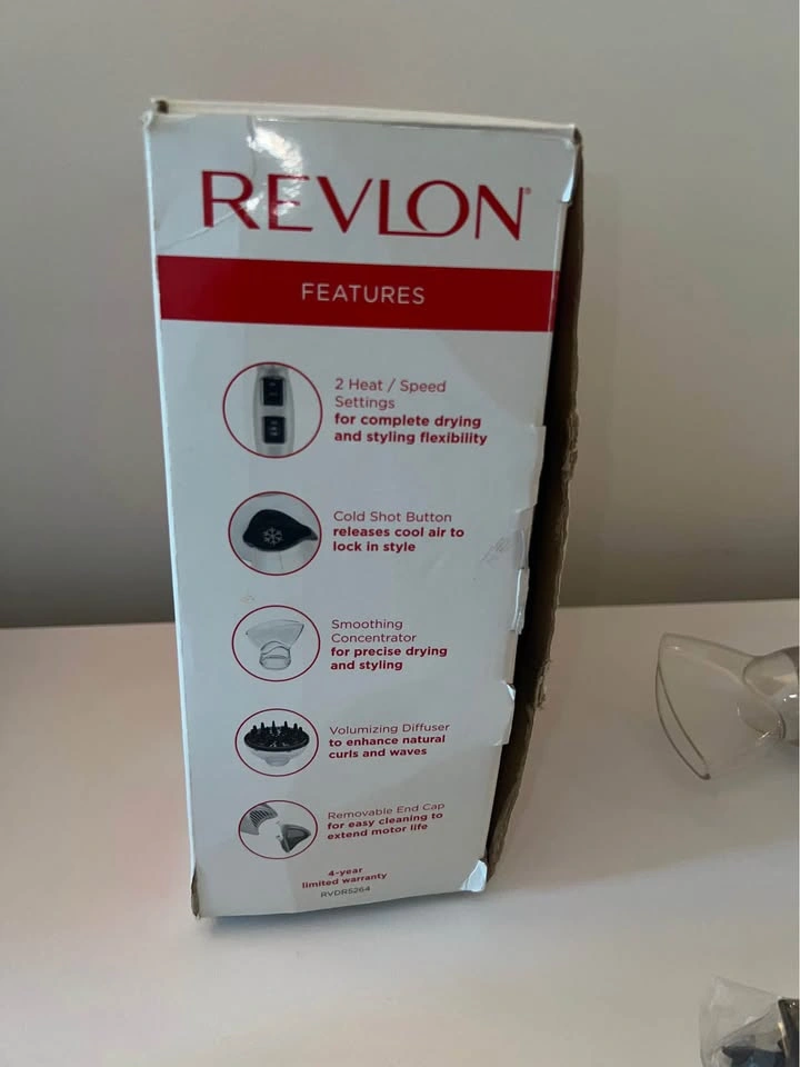 Revlon Elevated Shine Hair Dryer + Accessories – Moving Sale - photo 3