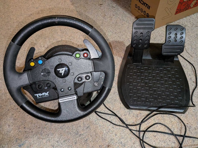 Thrustmaster TMX Force Feedback Racing Wheel and Pedal