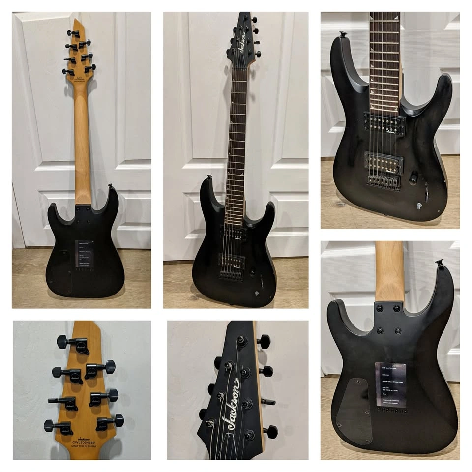 $250 Jackson JS22-7 Dinky Archtop 7-String Guitar
