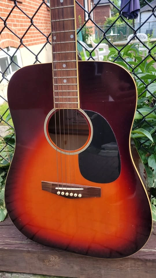 $220 Tradition Dreadnaught Acoustic Guitar - Tobacco Sunburst - photo 3
