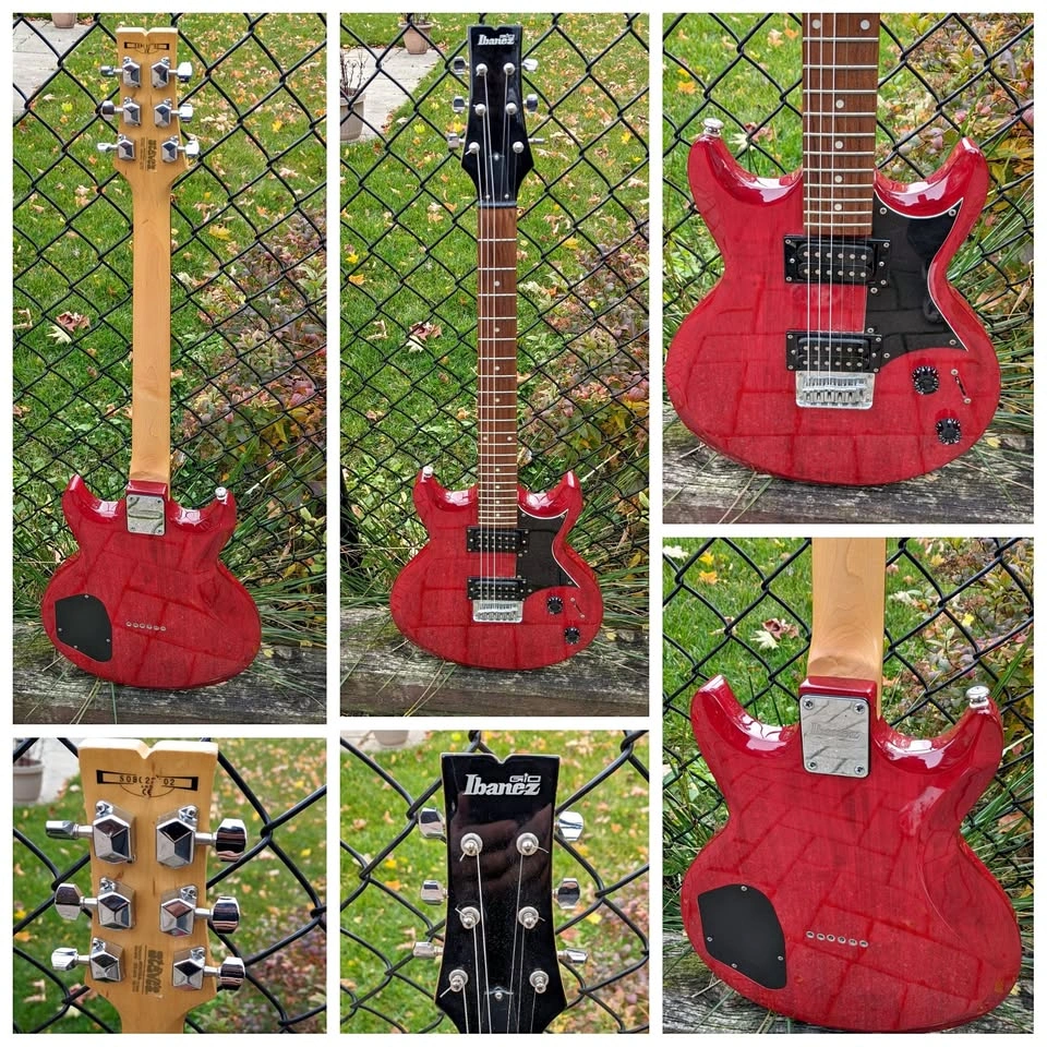$240 Ibanez GAX30 GIO Electric Guitar - Red