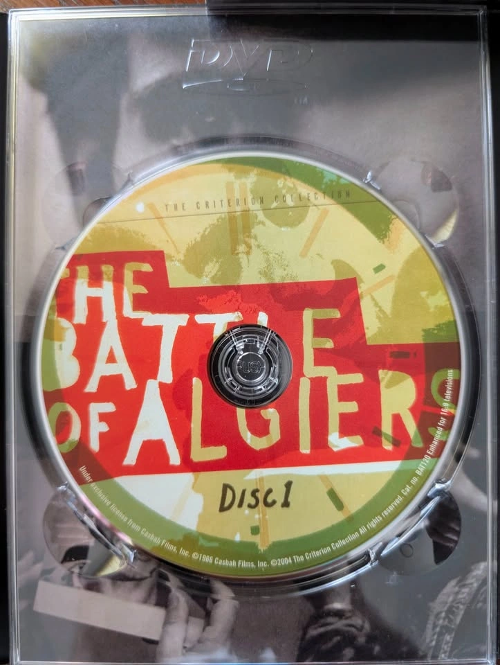 The Battle of Algiers Criterion Collection DVD (3-Disc Set) - photo 4