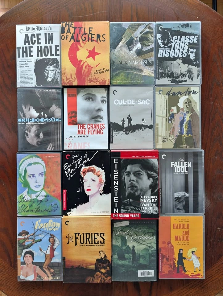 Criterion Collection DVDs for Sale