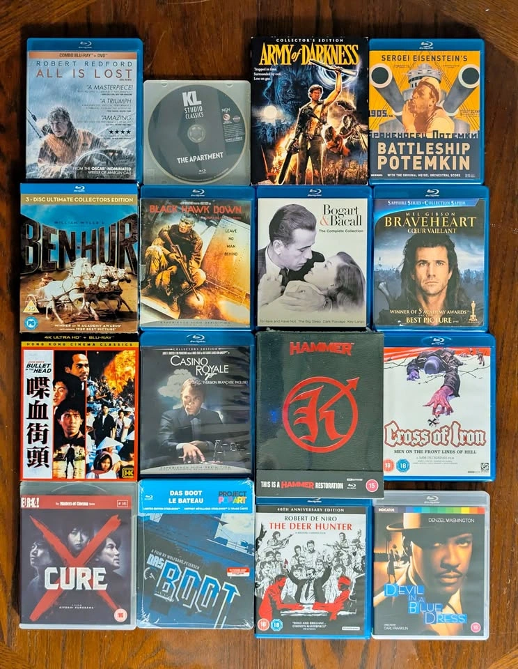 4ks and Blu-rays for Sale
