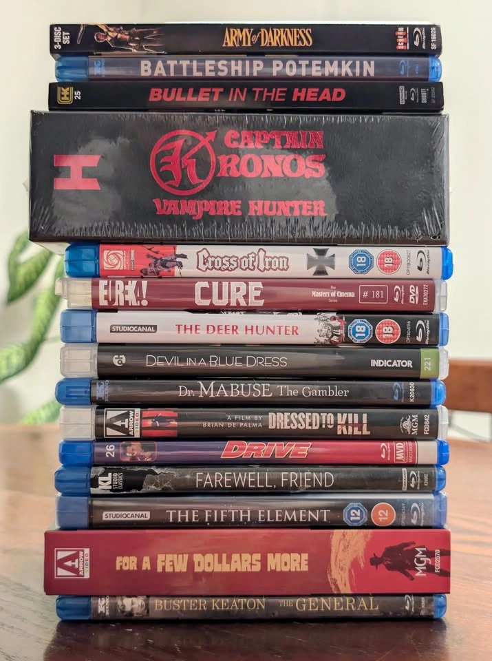 Blu-rays and 4ks (Arrow, BFI, Eureka, Kino, Imprint, etc.) - photo 2