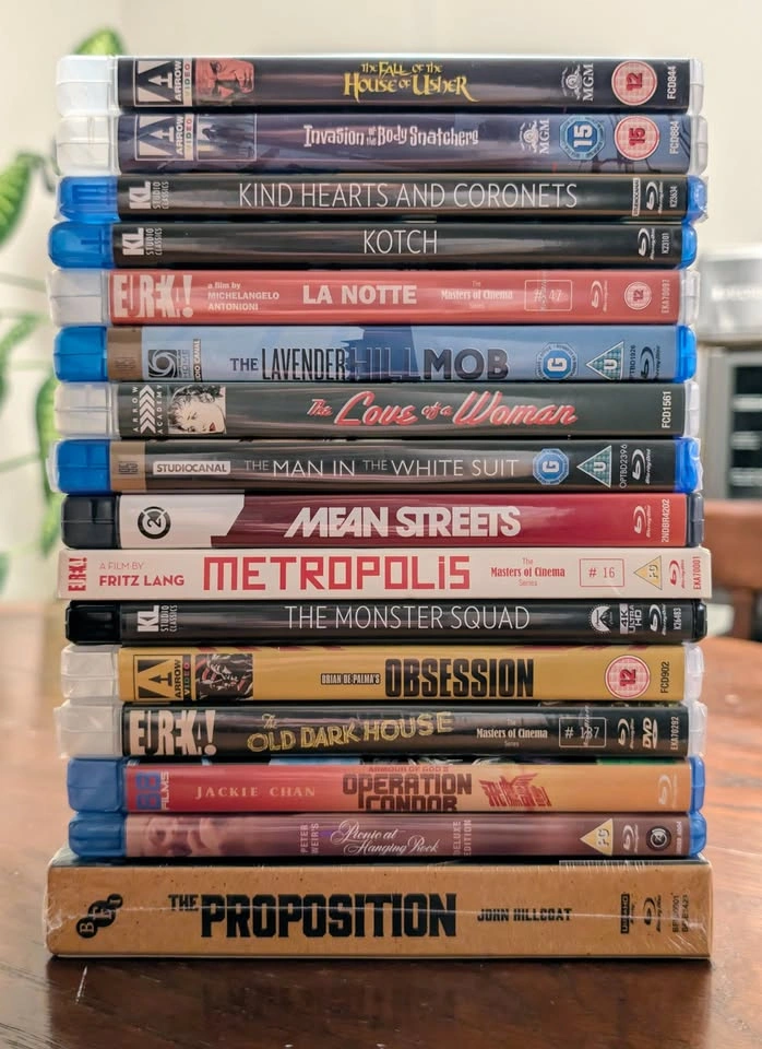 Blu-rays and 4ks (Arrow, BFI, Eureka, Kino, Imprint, etc.) - photo 4