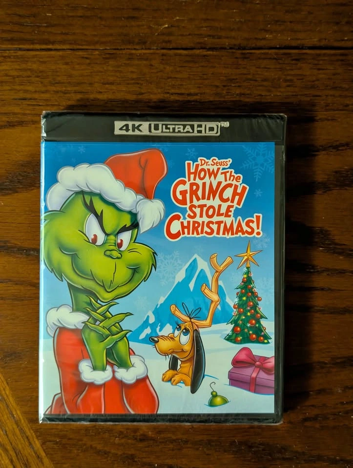 How the Grinch Stole Christmas 4k (Brand New and Sealed)
