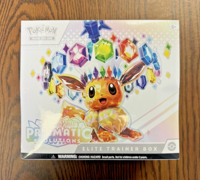 Pokemon Prismatic Evolutions Elite Trainer Box ETB