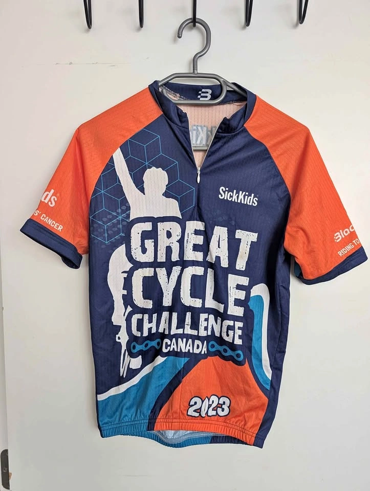 Blackchrome Cycling Jersey Men's XS (Fits Women's Small)