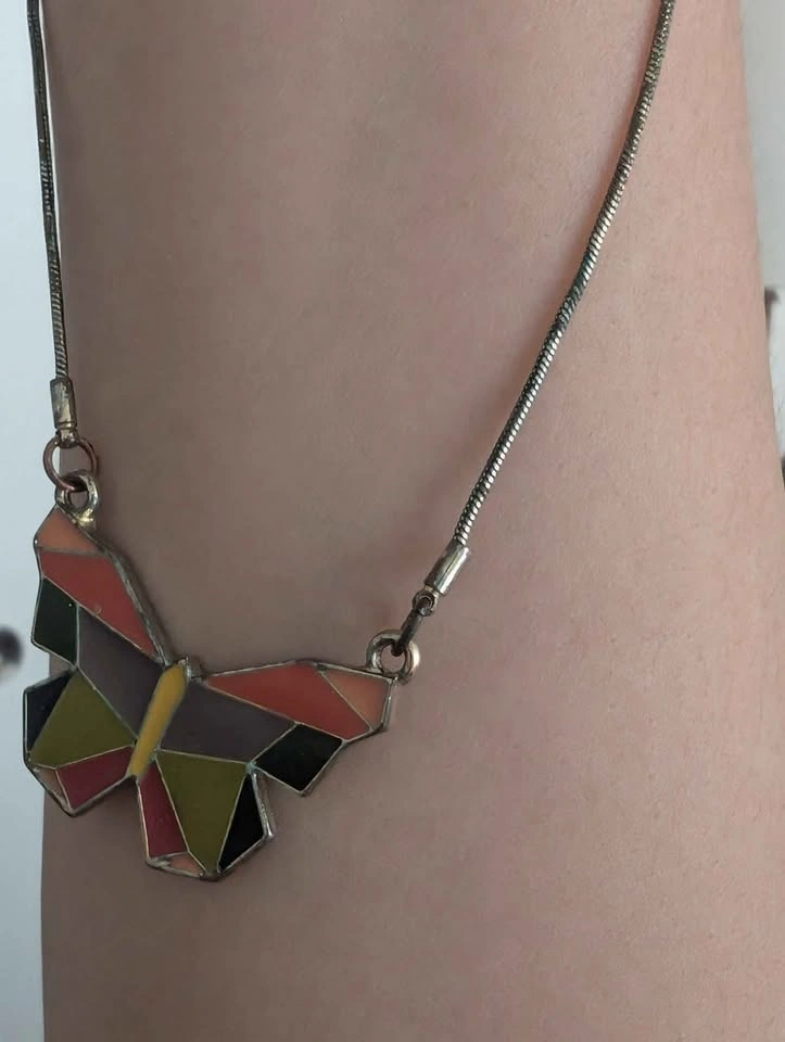 Desigual Butterfly Pendant Necklace - photo 3