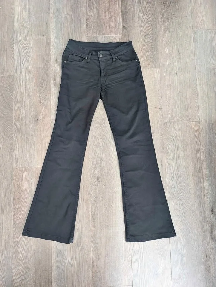 Denim Black Flare Jeans Size 31 (fits like size 2-4)