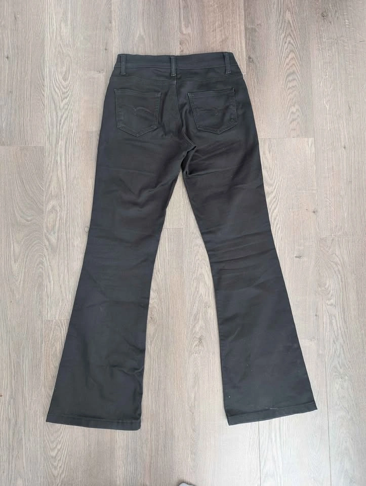 Denim Black Flare Jeans Size 31 (fits like size 2-4) - photo 4