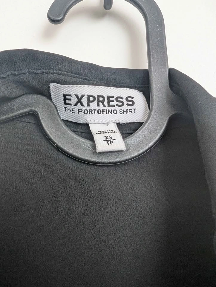 Express The Portofino Shirt - Black XS (fits S and M) - photo 2