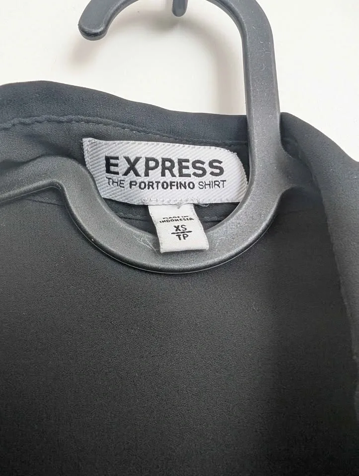 Express The Portofino Shirt - Black XS (fits S and M) - photo 2