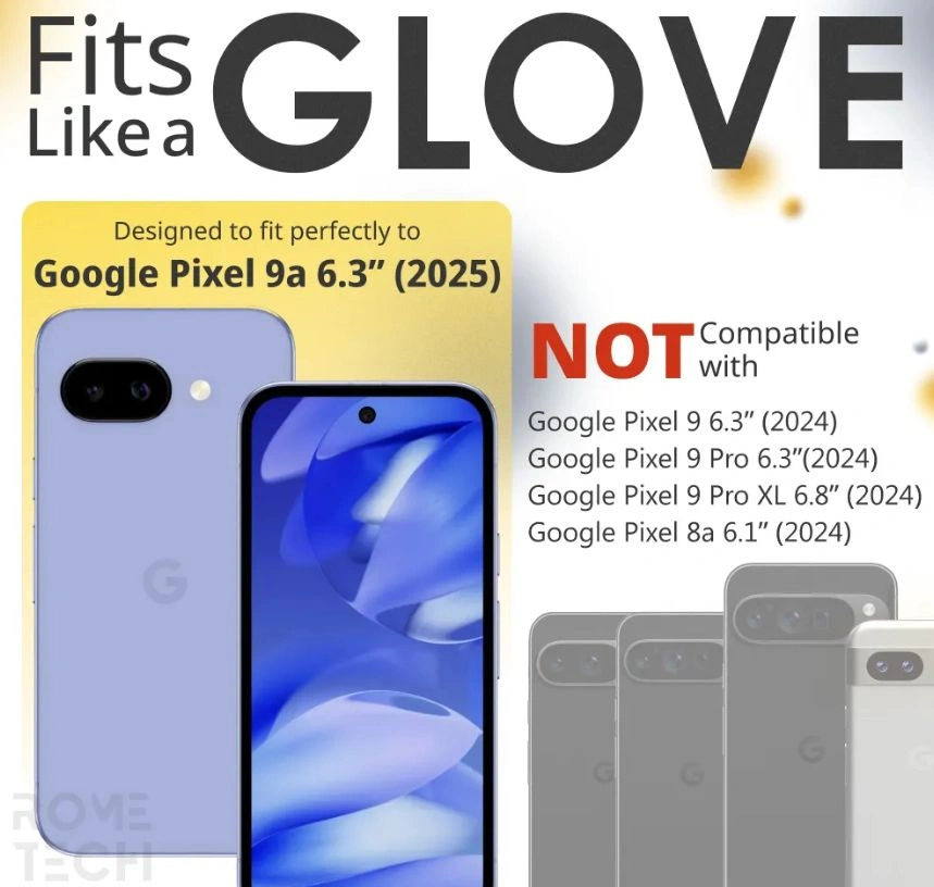 NEW Rome Tech Google Pixel 9A Defender Case - photo 2