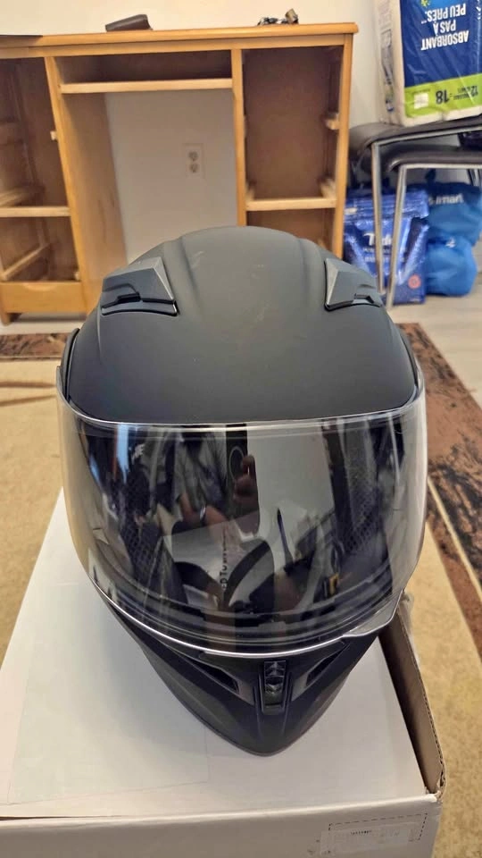 ILM Motorcycle Dual Visor Flip up Modular Helmet Model 902L