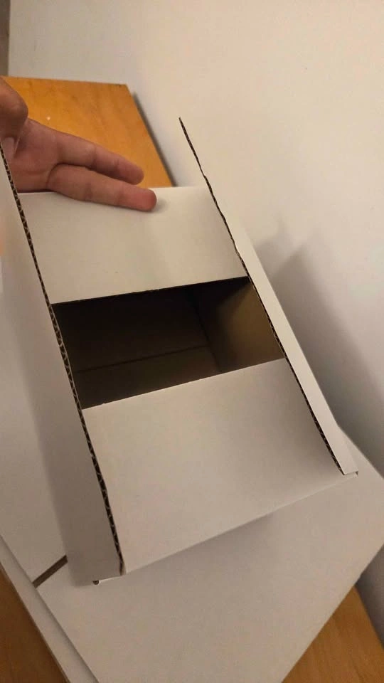 22pc White Cardboard Boxes – 5" × 5" × 10" - photo 2