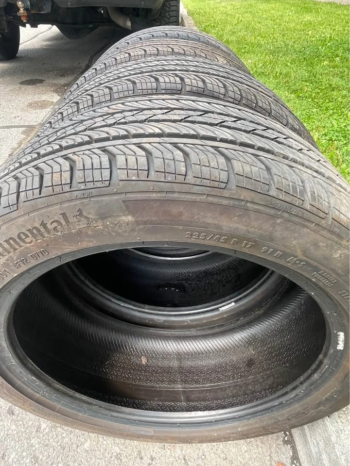 Continental ProContact All Season tires 225 45 17 - photo 4