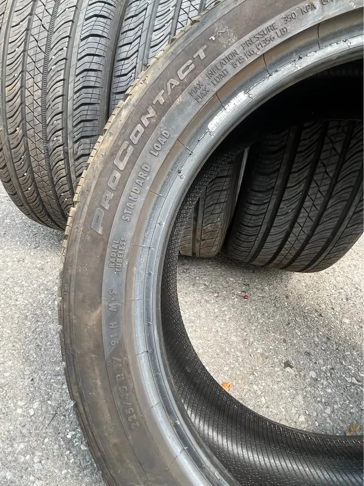 Continental ProContact All Season tires 225 45 17 - photo 5