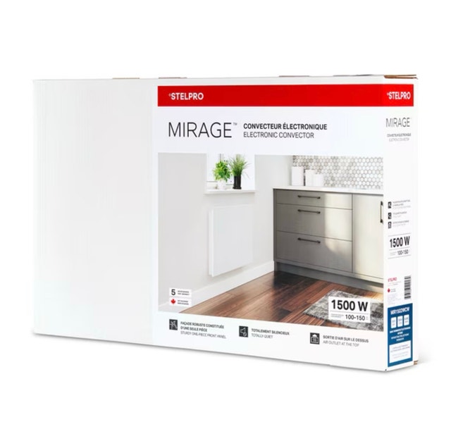 Brand New Stelpro Mirage Digital Convector Heater
