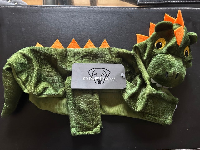 Brand New OnePaw Halloween Dinosaur Pet Dog Cat Costume - photo 2