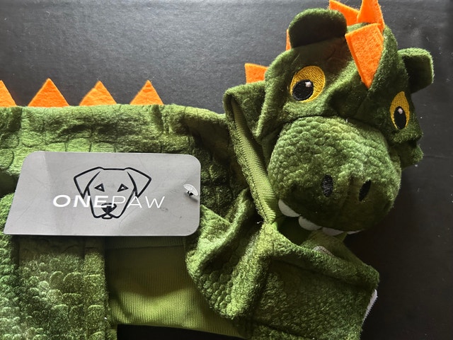 Brand New OnePaw Halloween Dinosaur Pet Dog Cat Costume - photo 3