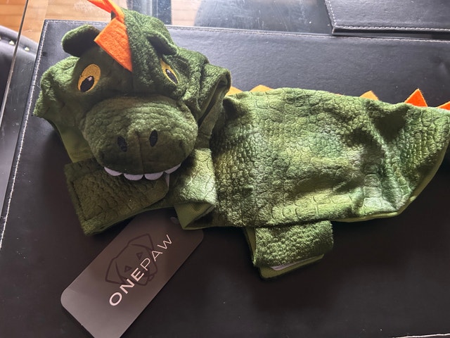 Brand New OnePaw Halloween Dinosaur Pet Dog Cat Costume - photo 5