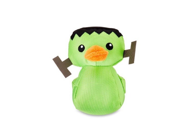 New Vibrant Life Frankenstein Duck Halloween Squeaky Dog Toy - photo 2