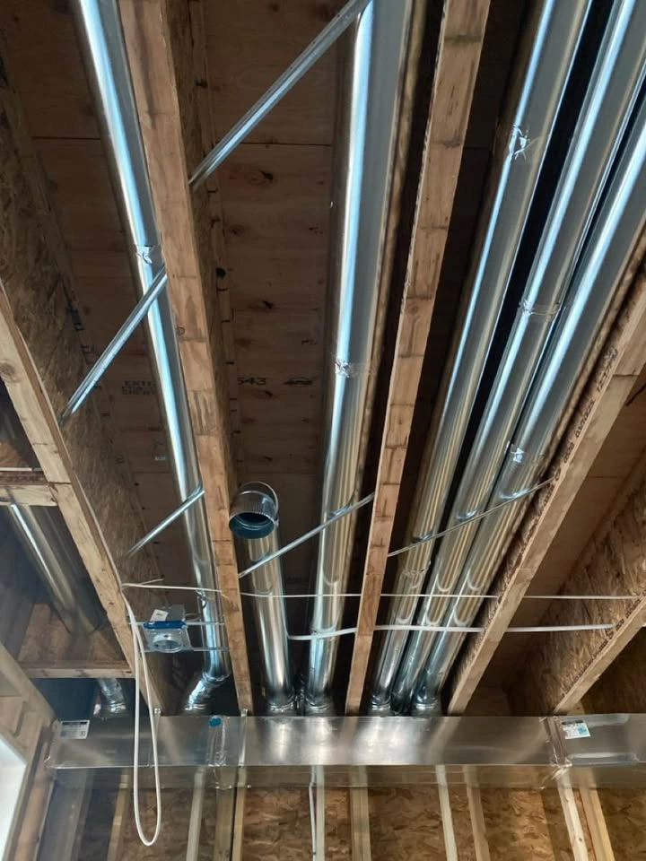 HVAC new house, legal suite basement, HRV, humidifier - photo 5