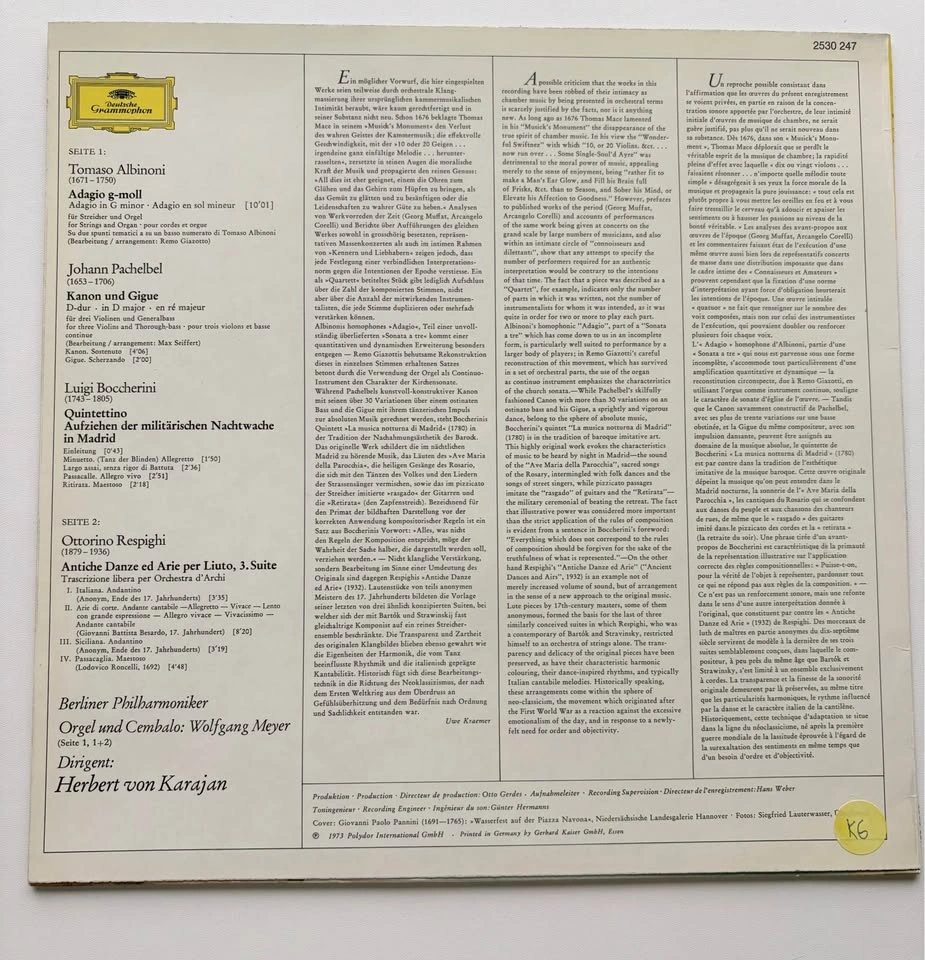 Deutsche Grammophon Herbert von Karajan Classical Vinyls - photo 2
