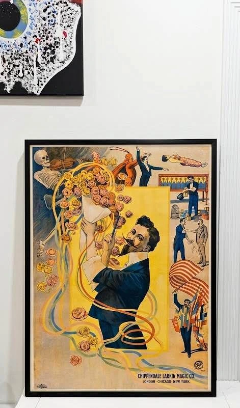 Chippendale Larkin Magic Co. Vintage Magic Poster Print