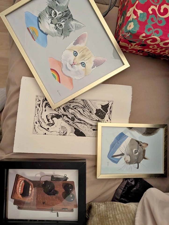 Framed art pieces - all for $45