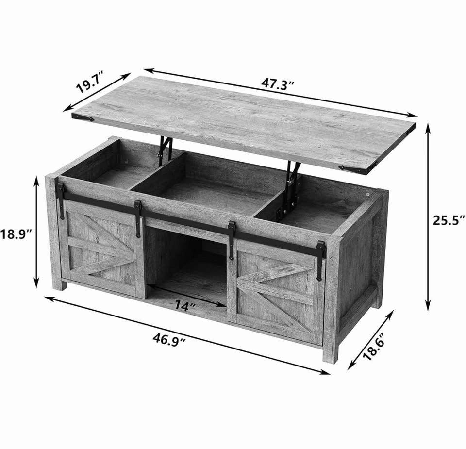 Brand new in box - Furniouse Lift top Coffee Table - photo 2