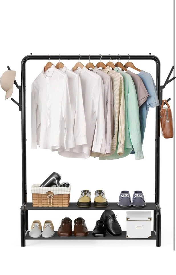 Brand new-Simple Houseware 52" W Freestanding Closet Garment Rac - photo 2