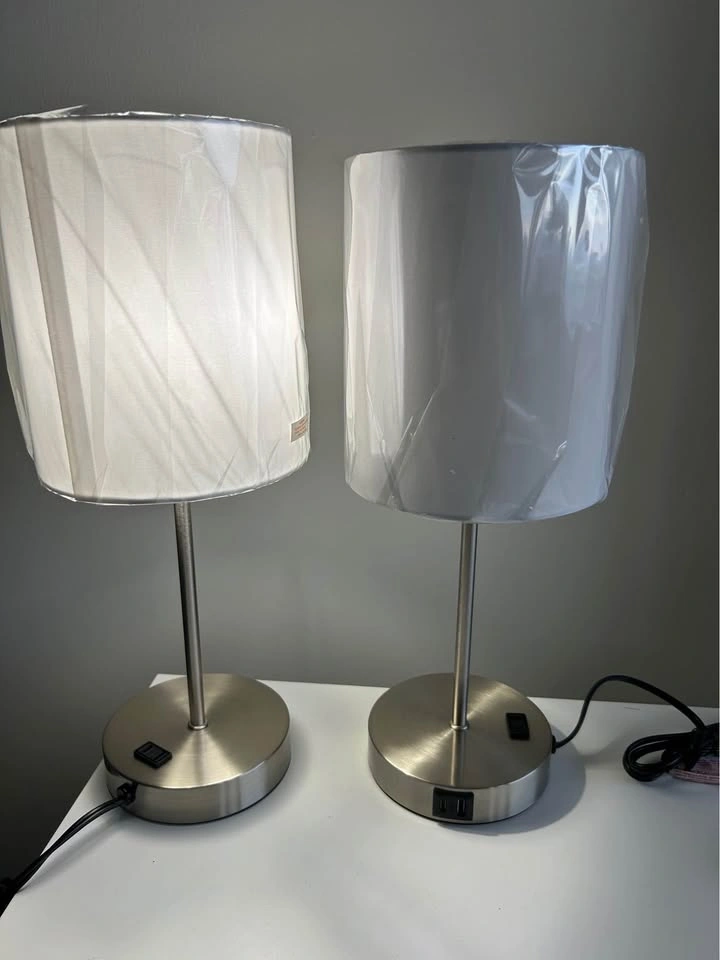 Brand new- set of 2 touch control table lamps - photo 2