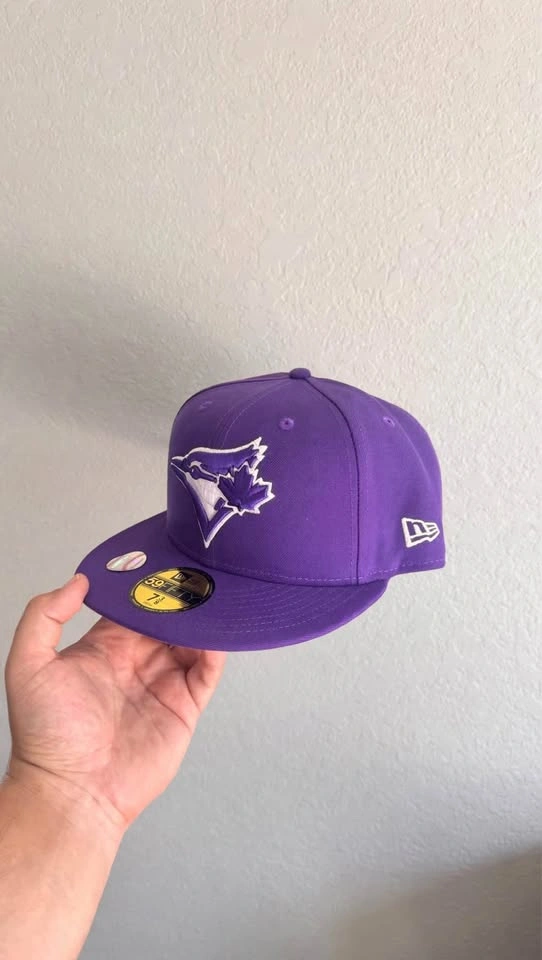 New Era 59FIFTY Blue Jays Purple - 7 1/8 & 3/8 - Brand New - photo 2