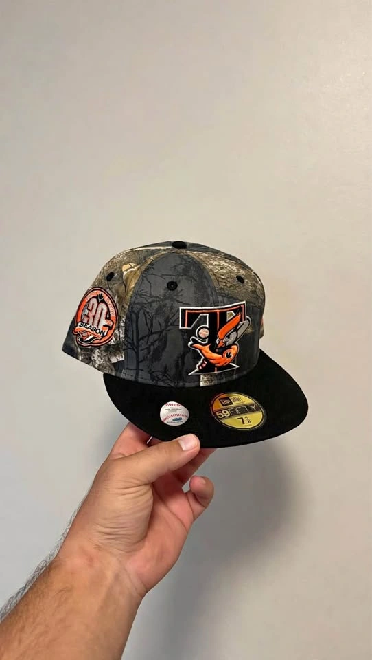 New Era 59FIFTY Blue Jays RealTree Camo 30th Patch Hat
