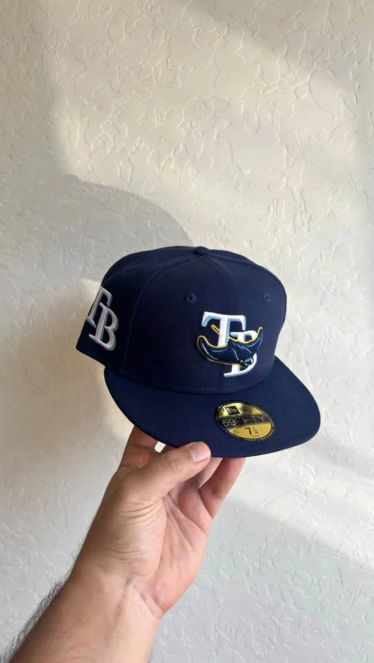 New Era 59FIFTY Tampa Bay Rays Navy - 7 1/4 and 7 5/8