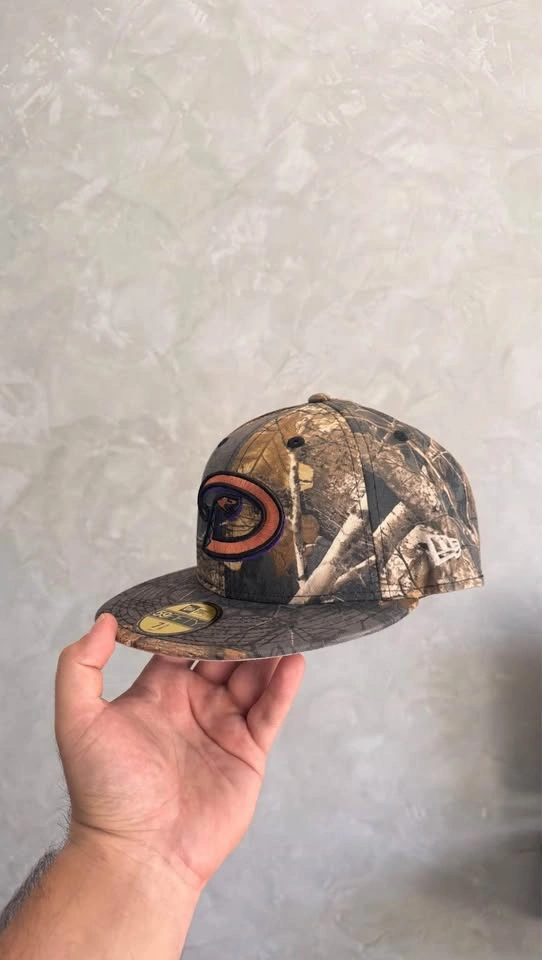 New Era 59FIFTY Diamondbacks Real Tree - 7 3/8, 7 1/4 - 2001 WS - photo 2