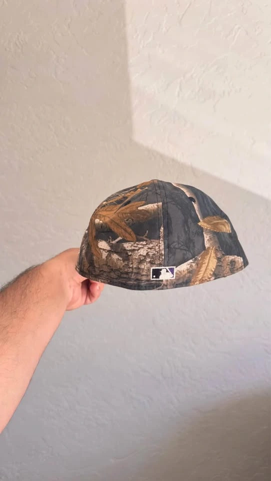 New Era 59FIFTY Diamondbacks Real Tree - 7 3/8, 7 1/4 - 2001 WS - photo 4
