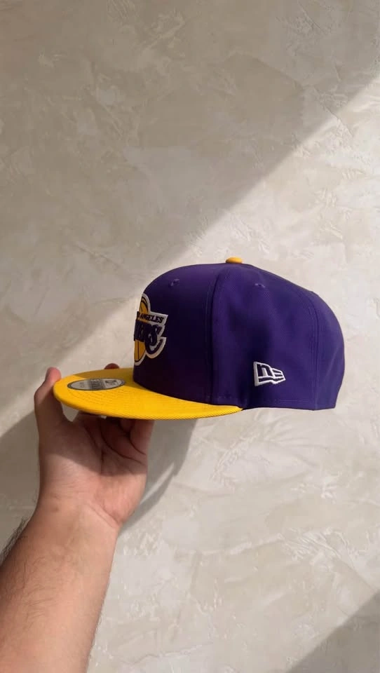 LA Lakers New Era 9FIFTY Snapback - Purple/Gold - Brand New - photo 4